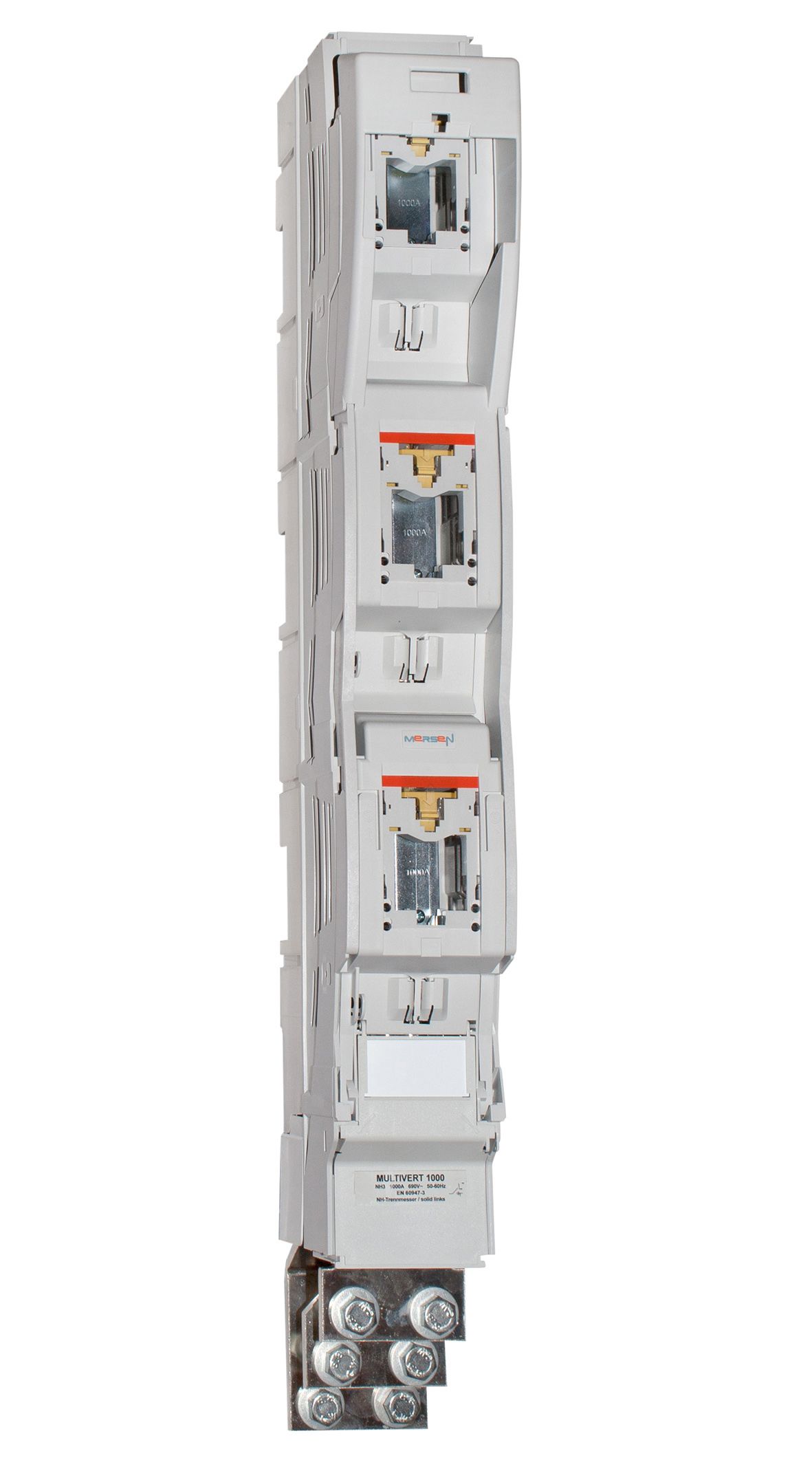 P1023122 - MULTIVERT 1000A, triple pole switching main incomer, multiple termination